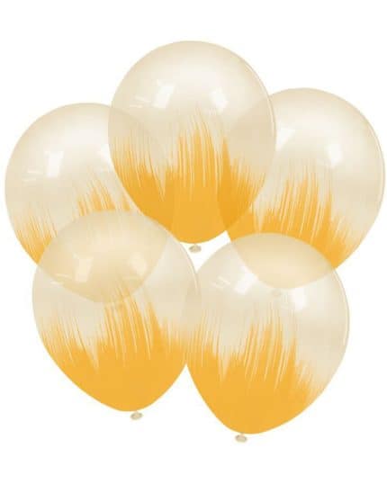 Браш Оранжевый хрусталь прозрачный